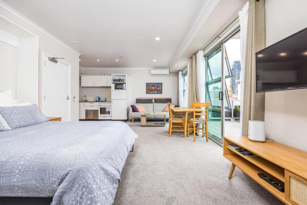 Appartement Waterfront Studio 56 Auckland Viaduct Extérieur photo
