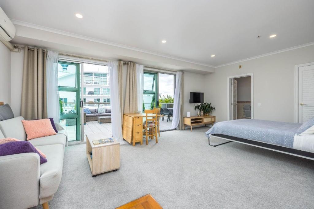 Appartement Waterfront Studio 56 Auckland Viaduct Extérieur photo