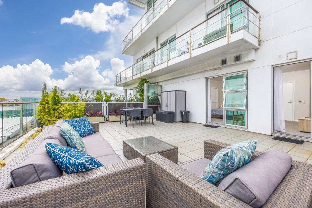 Appartement Waterfront Studio 56 Auckland Viaduct Extérieur photo